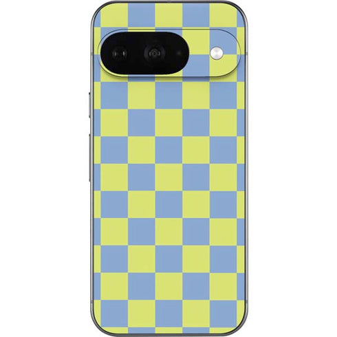 Neon Checkered Google Pixel 9 Skin